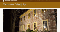 Desktop Screenshot of brownstonecolonialinn.com